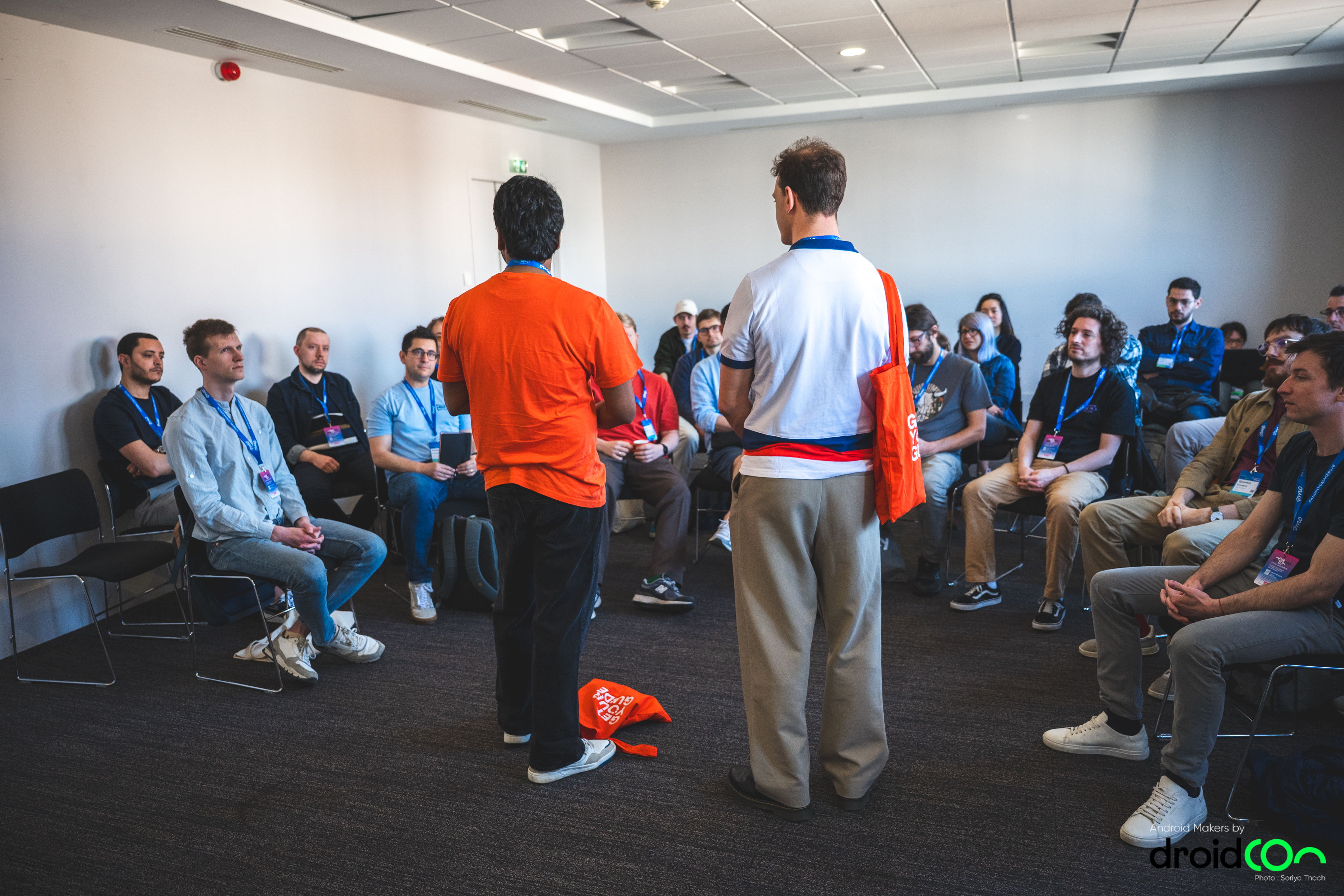 Engaging the audience during the discussion